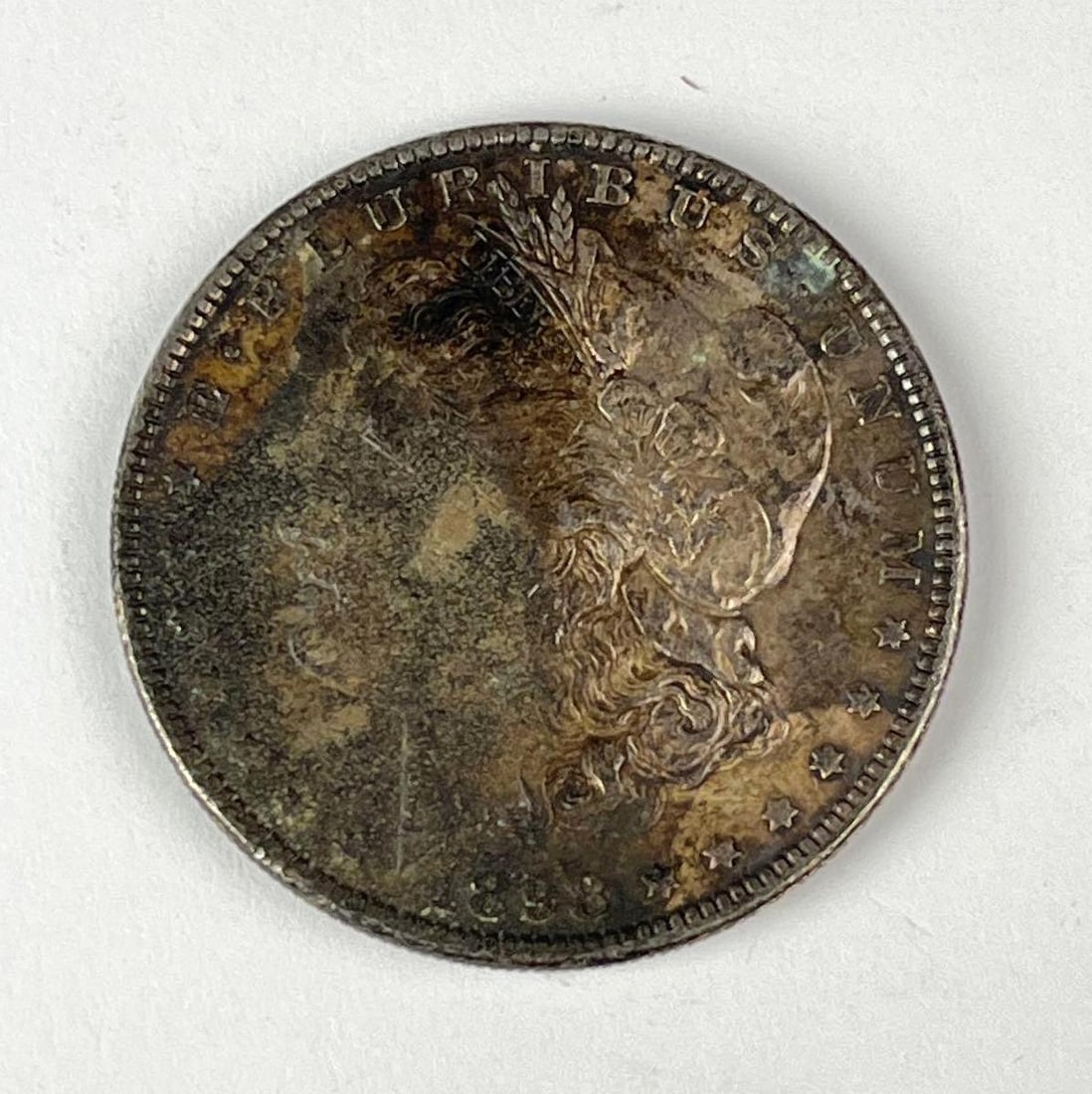 1898 US Morgan Silver Dollar: 1898 US Morgan Silver Dollar