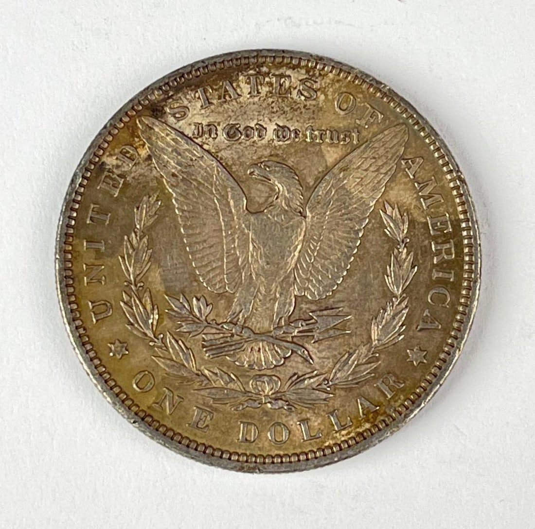 1898 US Morgan Silver Dollar - 2