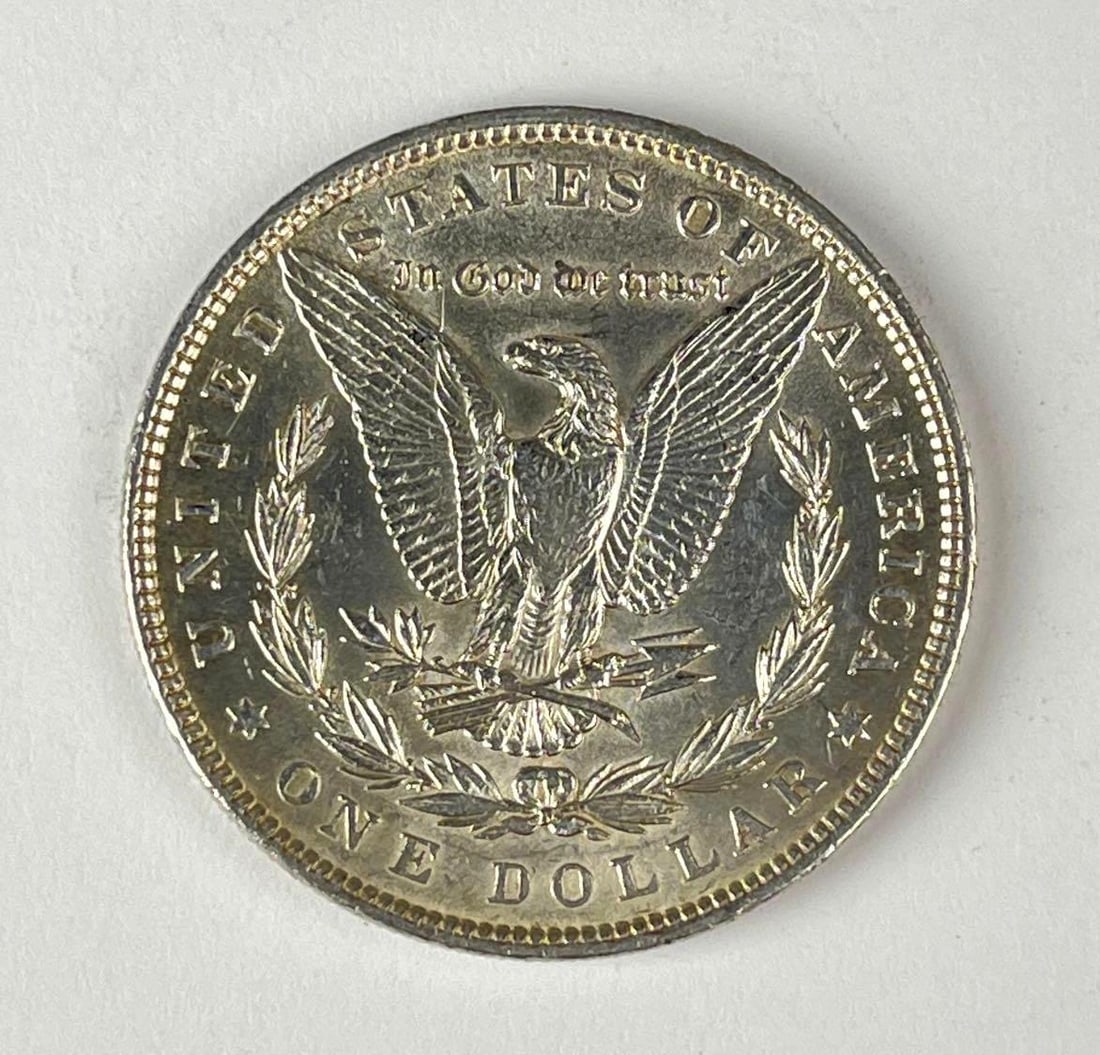 1886 US Morgan Silver Dollar - 2