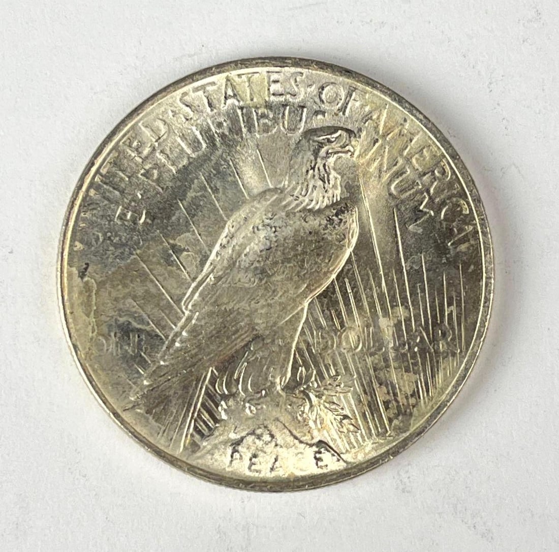 1922 US Peace Silver Dollar - 2