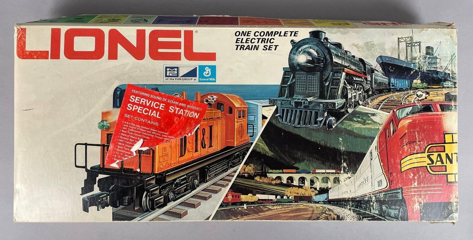 Lionel O Scale NY Central Hudson Steam Locomotive Train Set: Like new in original packaging