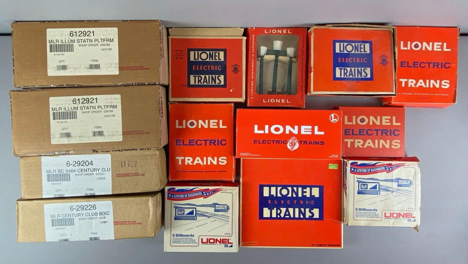 Group of Assorted Lionel Box Cars and Accessories (1 of 4)