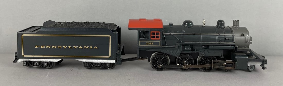 MTH Rail King O Scale Rugged Rails Pennsylvania 4-6-0 Steam Locomotive and Tender (1 of 3)