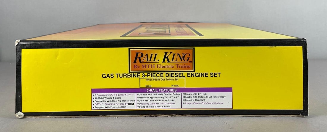 MTH Rail King O Scale Gas Turbine 3 Piece Diesel Engine Set: New in original packaging