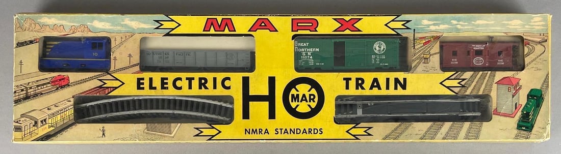 Marx HO Scale Freight Train Set: Like new in original packaging