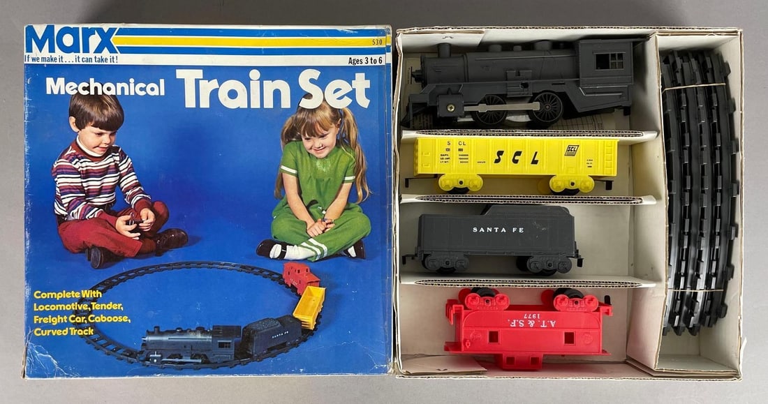 Marx O Scale Wind-Up Mechanical Train Set: #530, missing key