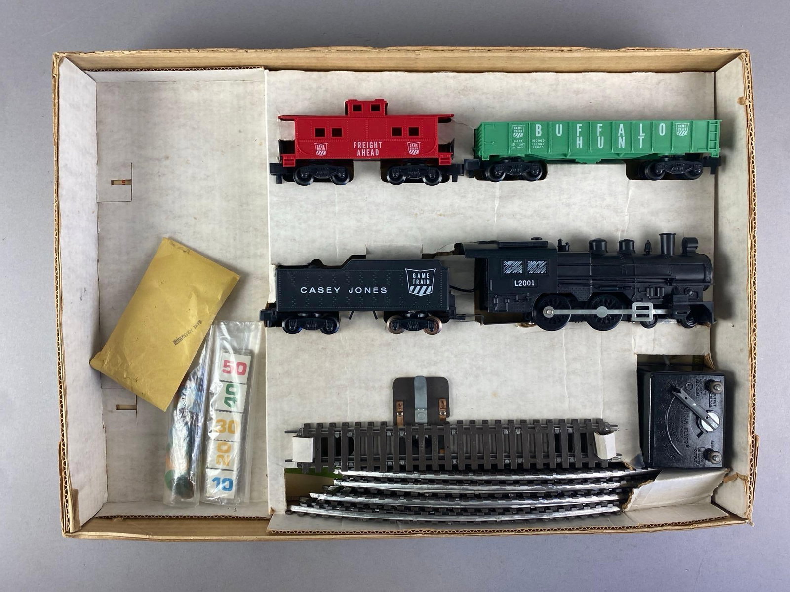 Gilbert American Flyer S Scale Game Train Set - 2