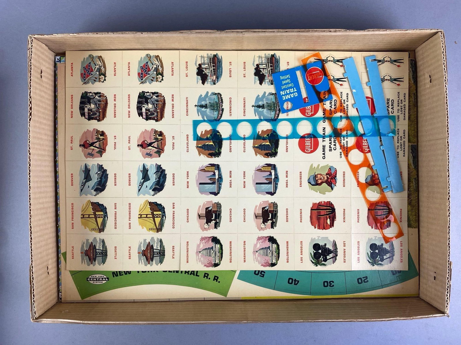 Gilbert American Flyer S Scale Game Train Set - 3