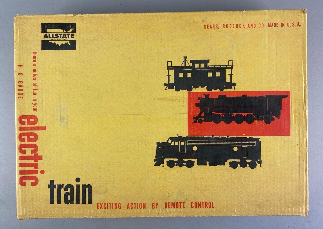 Marx Sears Allstate O Scale No. 9942 R/C Electric Train Set (1 of 4)