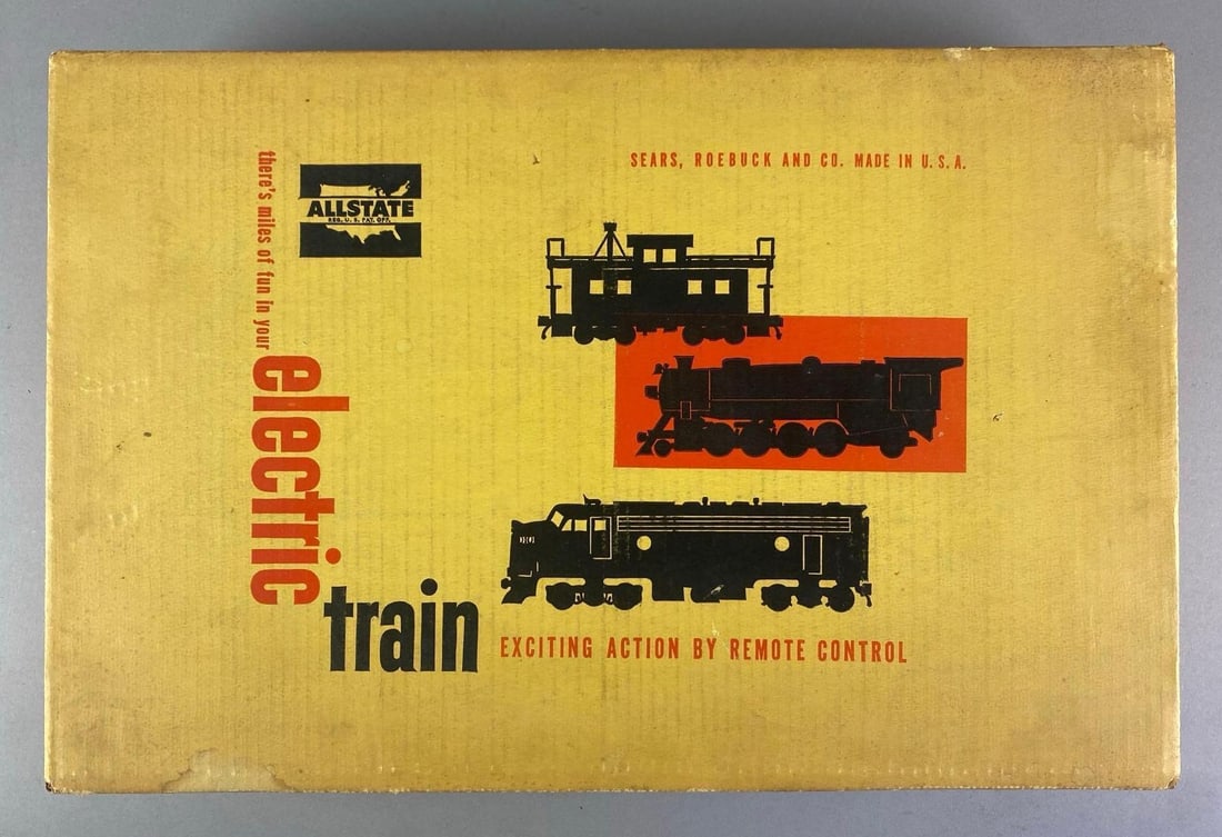 Marx Sears Allstate O Scale No. 9620 R/C Electric Train Set (1 of 5)