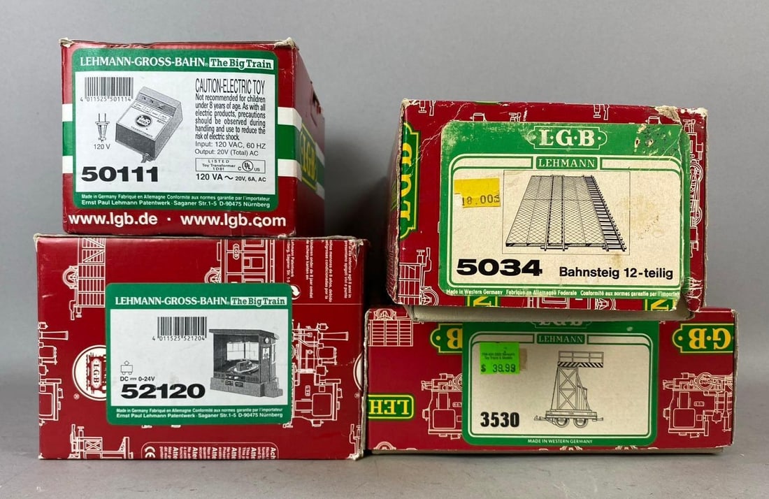 Group of 4 LGB Lehmann G Scale Train Accessories (1 of 3)