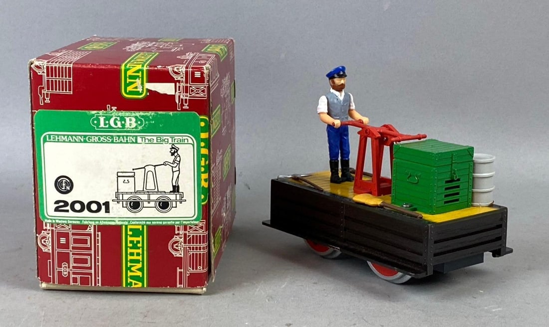 LGB 2001 Track Inspectors Handcart G Scale Locomotive (1 of 5)