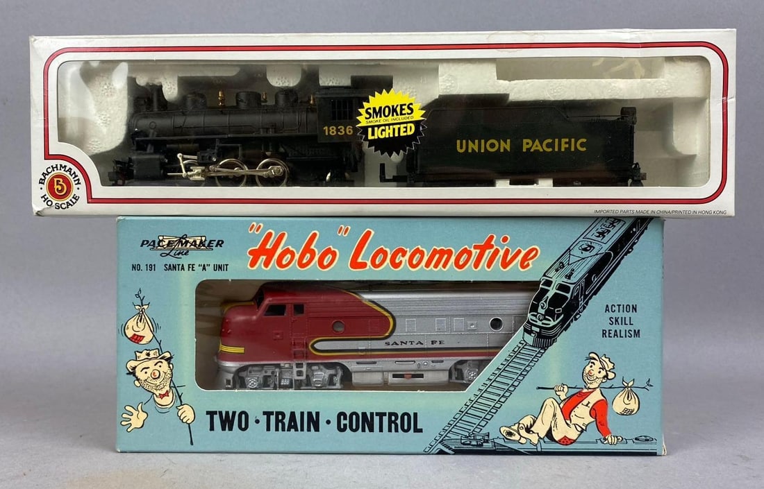 Group of 2 Vintage HO Scale Electric Locomotives (1 of 2)