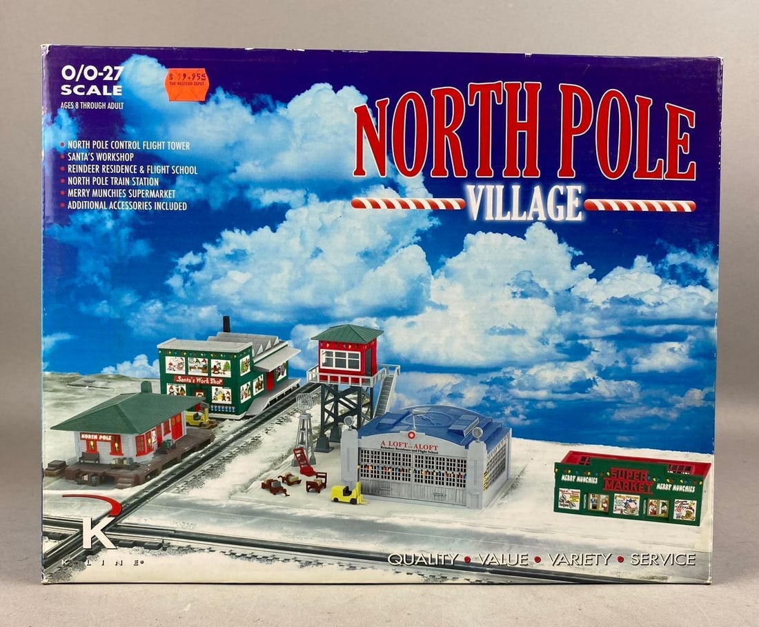 K-Line North Pole Village O/O27 Scale Set (1 of 4)