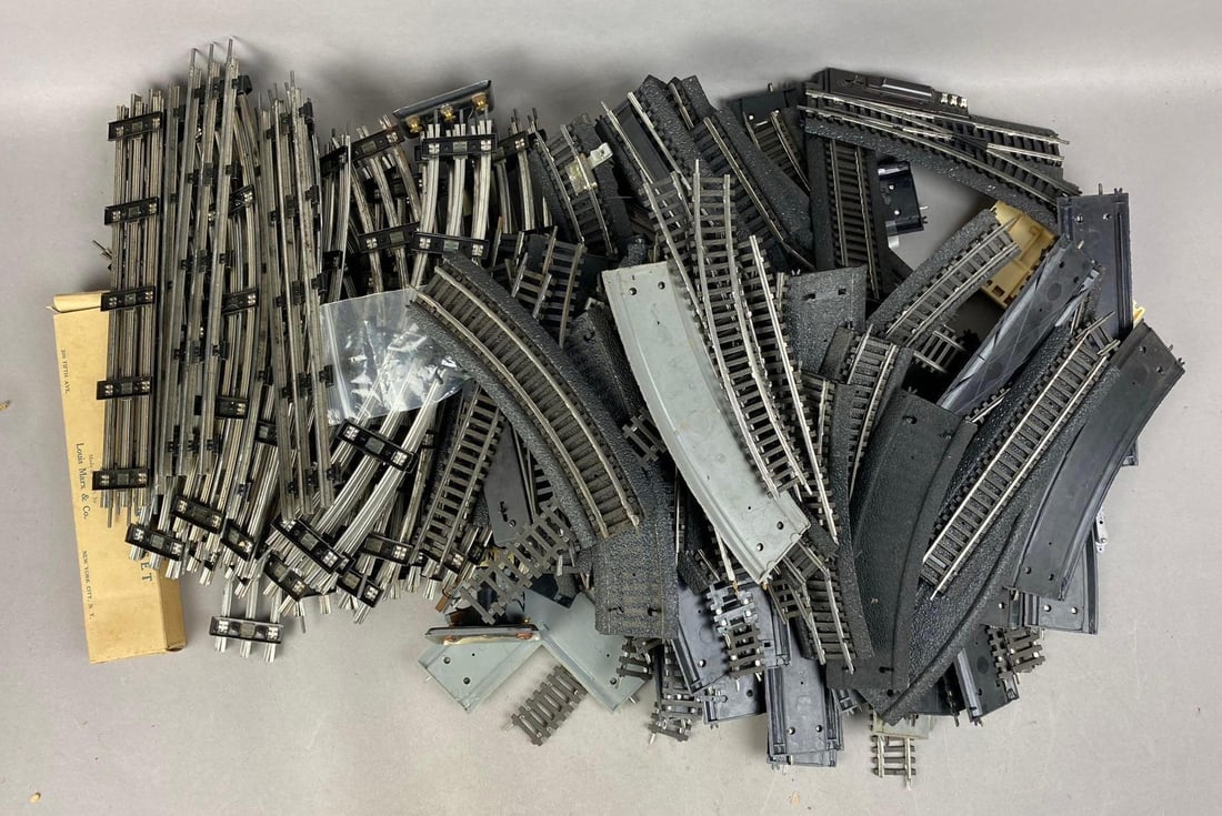 Group of 30+ 1950s Marx O Gauge Tracks and More (1 of 2)
