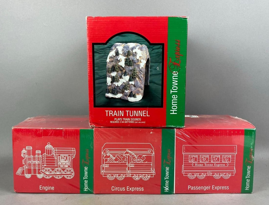 Group of 7 1998 JC Penny Home Town Express Displays (1 of 2)