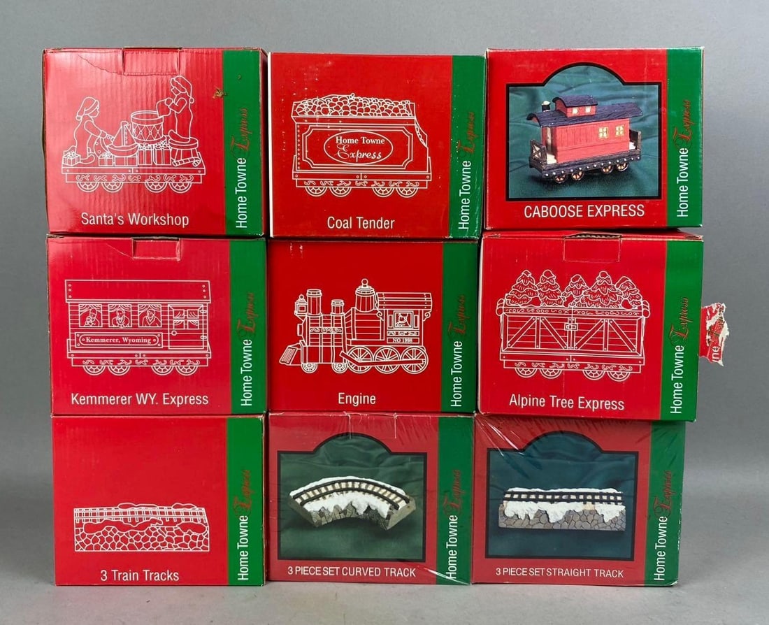 Group of 10+ 1998 JC Penny Home Towne Express Display Figures (1 of 2)