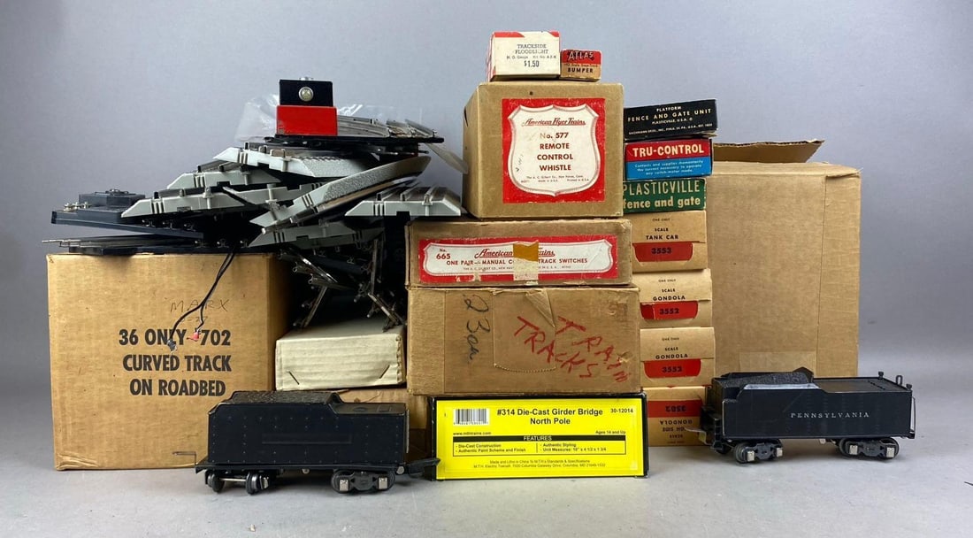 Group of Assorted O Gauge Tracks and More (1 of 3)