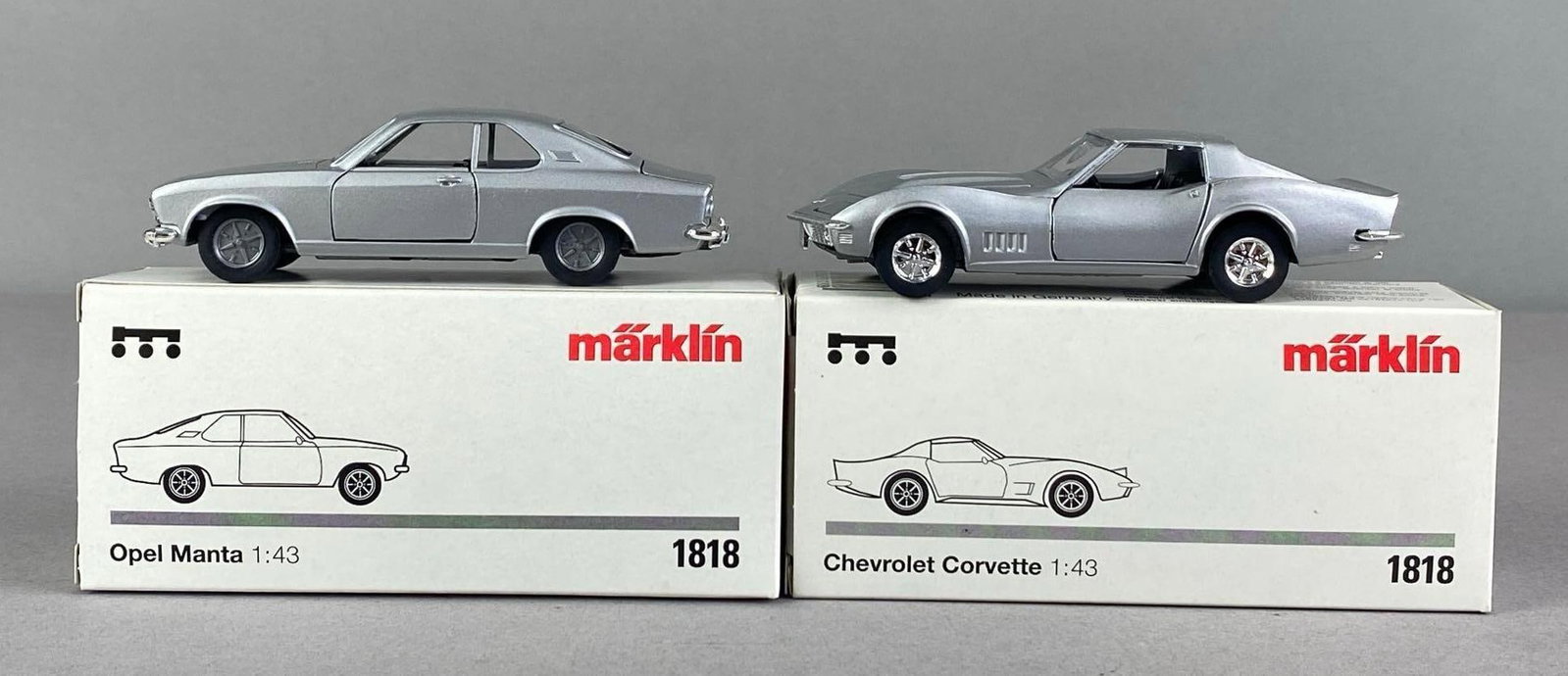 Group of 2 Marklin Die-Cast Cars (1 of 2)