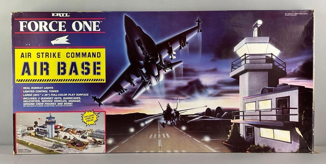 1990 ERTL Force One Air Strike Command Air Base Playset (1 of 4)