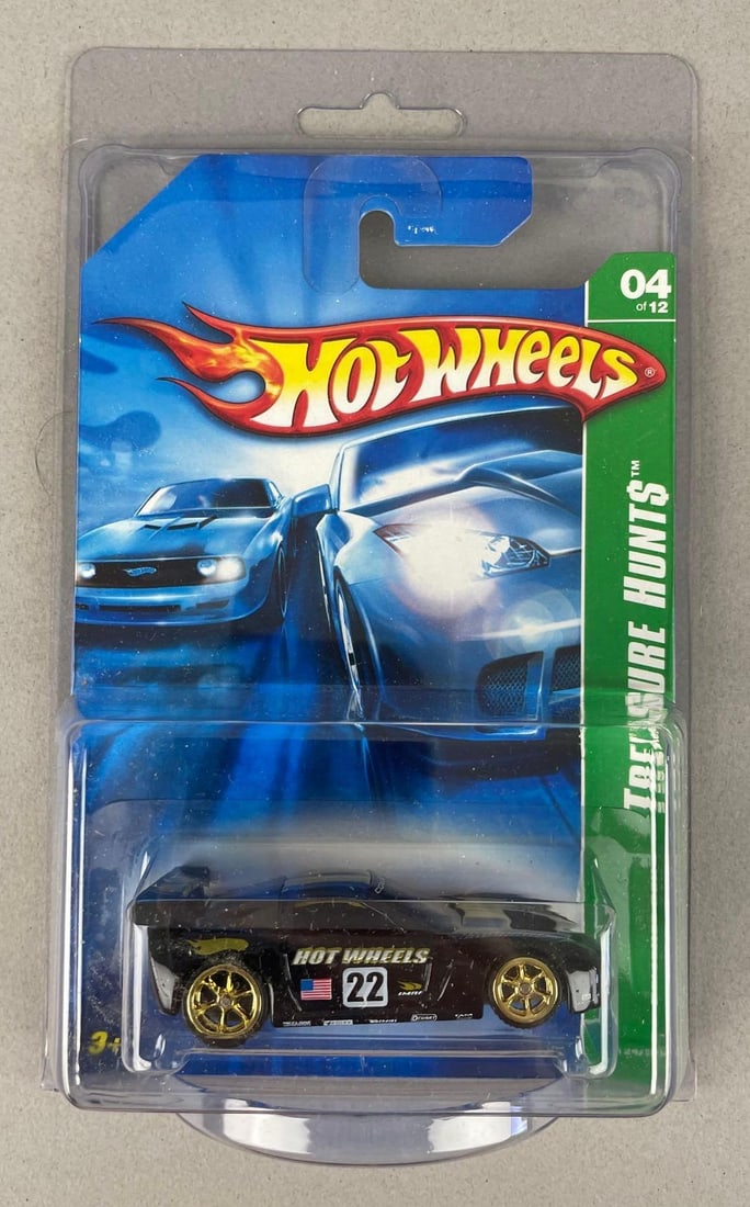 Mattel Hot Wheels 2007 Treasure Hunts Corvette C6R Die-Cast Car: Original packaging