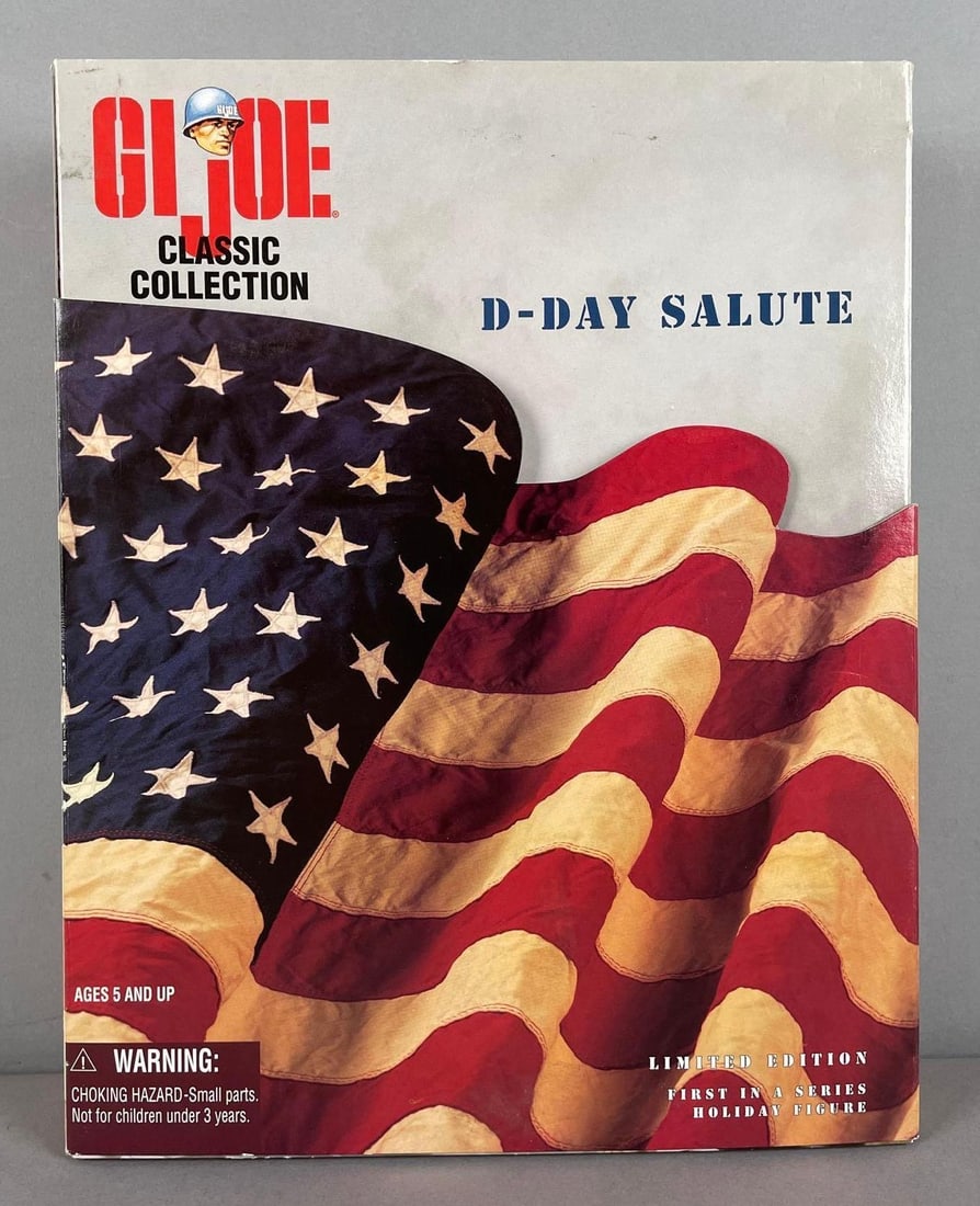 Kenner G.I. Joe LE D-Day Salute Action Figure: 12 inches figure