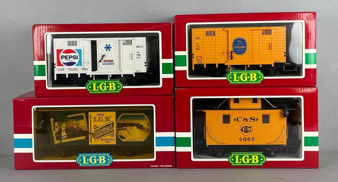 Group of LGB G Scale Freight Train Cars (1 of 2)