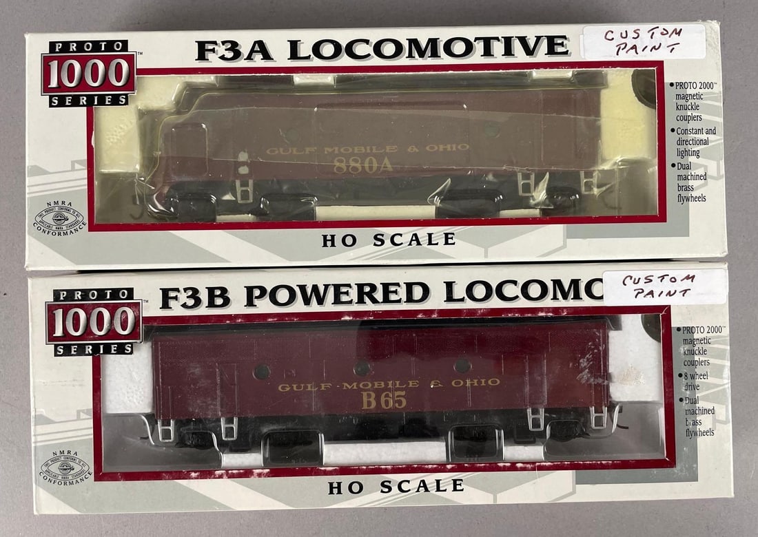 Walthers Proto Series 1000 HO Scale F3A and F3B Diesel Locomotives (1 of 2)