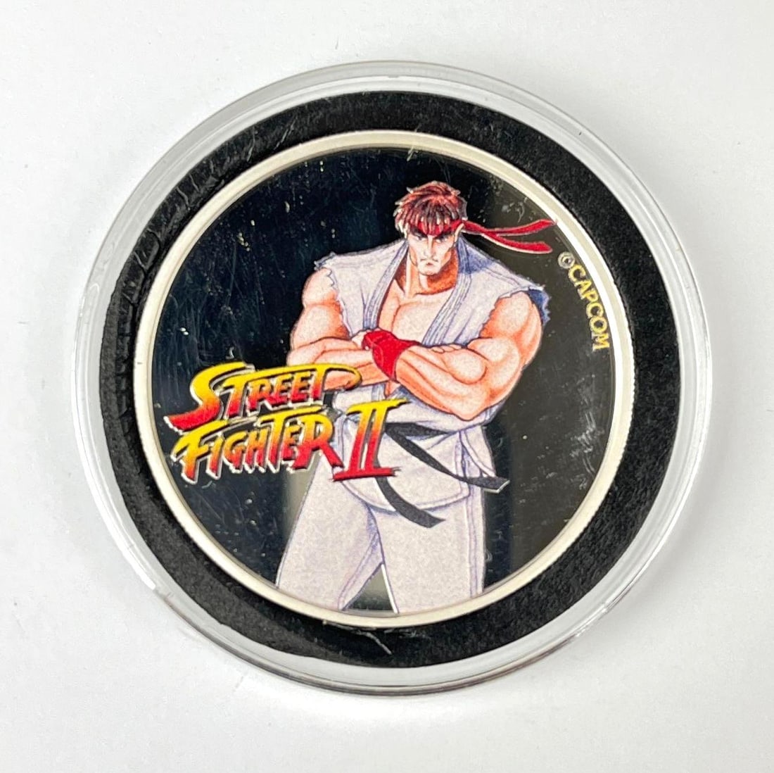 2021 Fiji 50 Cent Colorized Street Fighter II Ryu 30th Anniversary 1 oz .999 Fine Silver Coin: 2021 Fiji 50 Cent Colorized Street Fighter II Ryu 30th Anniversary 1 oz .999 Fine Silver Coin