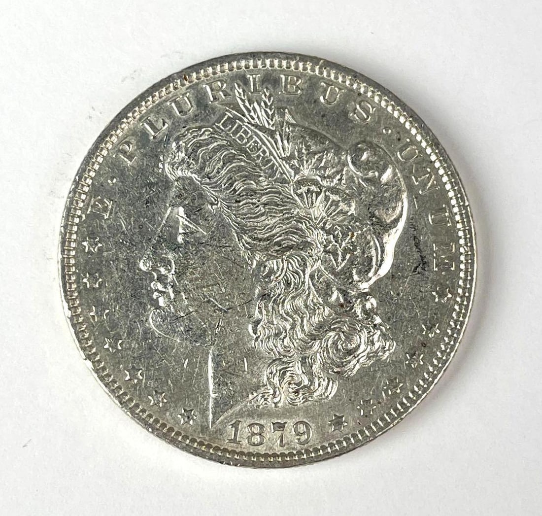 1879 US Morgan Silver Dollar: 1879 US Morgan Silver Dollar
