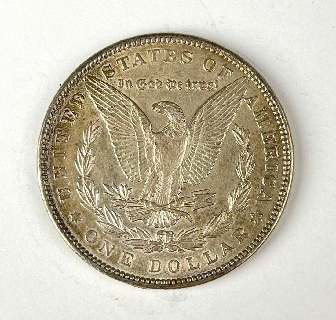 1887 US Morgan Silver Dollar - 2