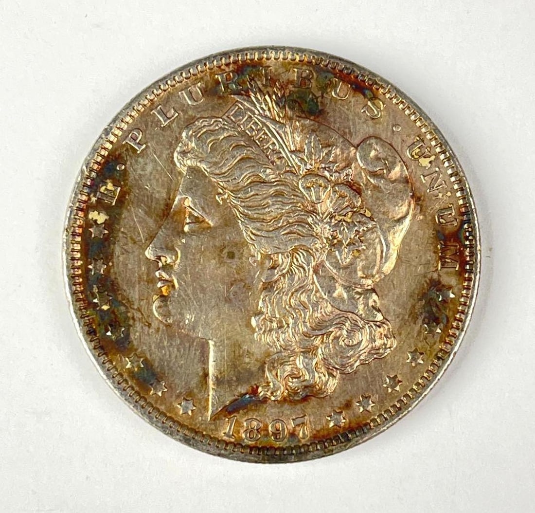 1897 US Morgan Silver Dollar: 1897 US Morgan Silver Dollar