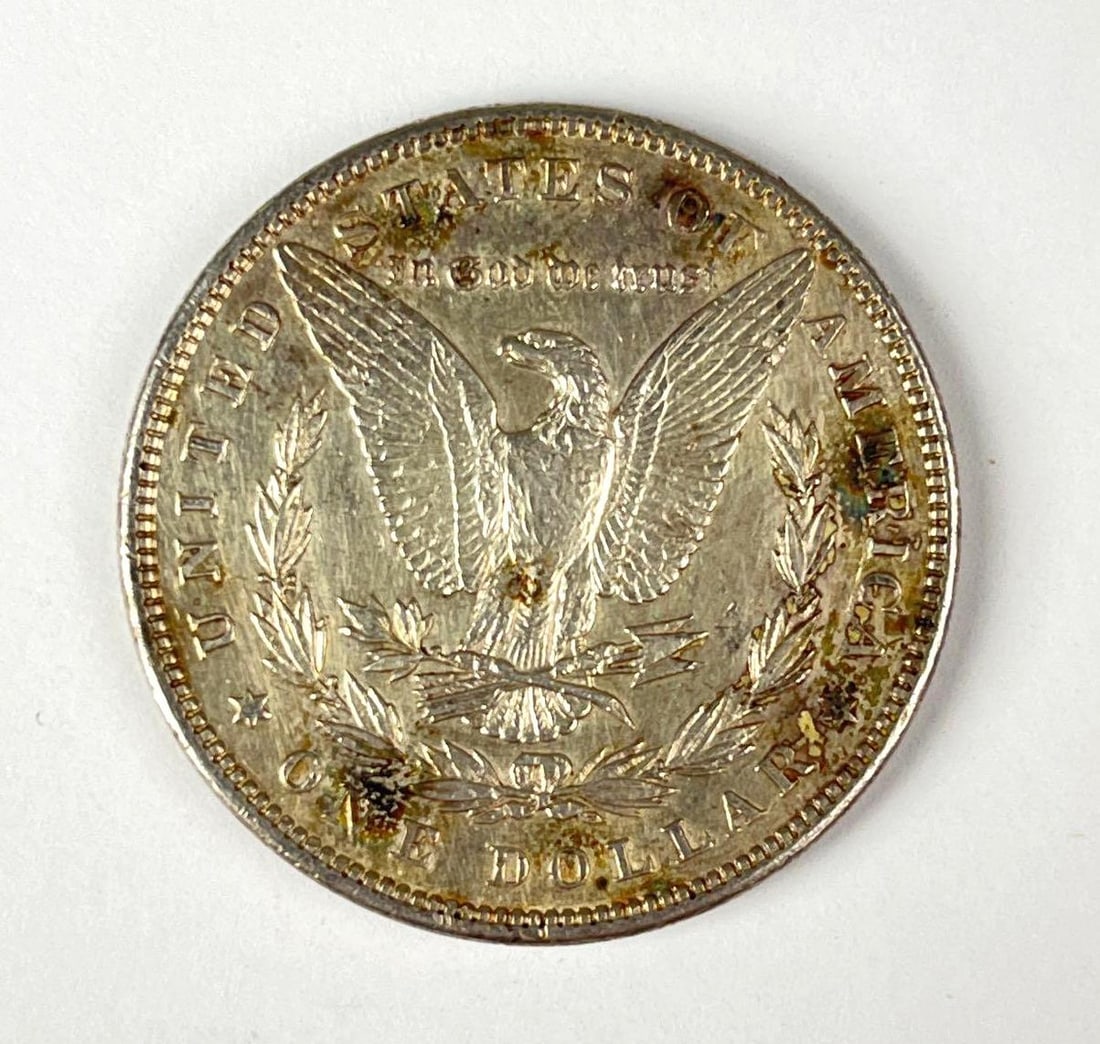 1897 US Morgan Silver Dollar - 2