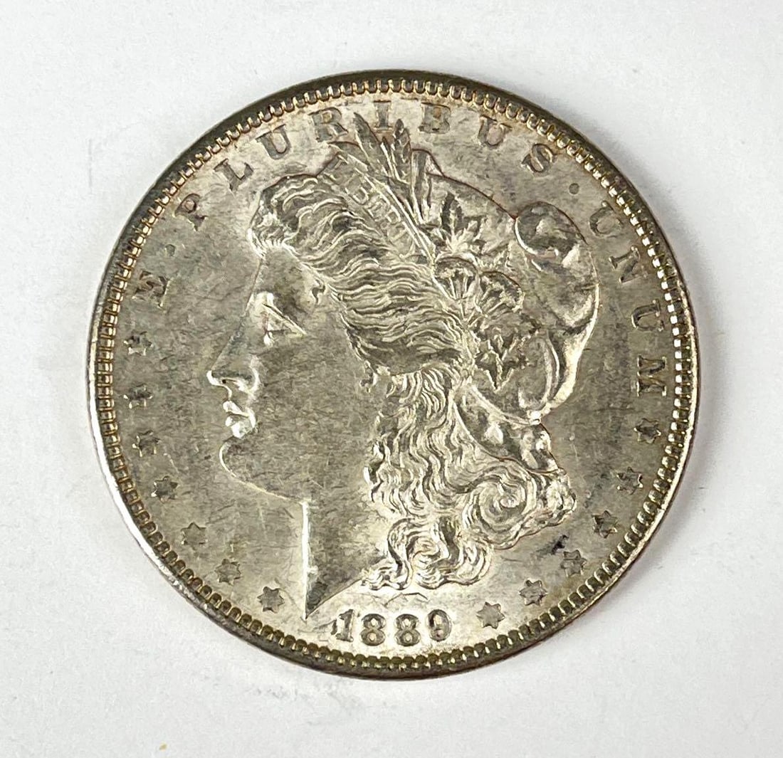 1889 US Morgan Silver Dollar: 1889 US Morgan Silver Dollar