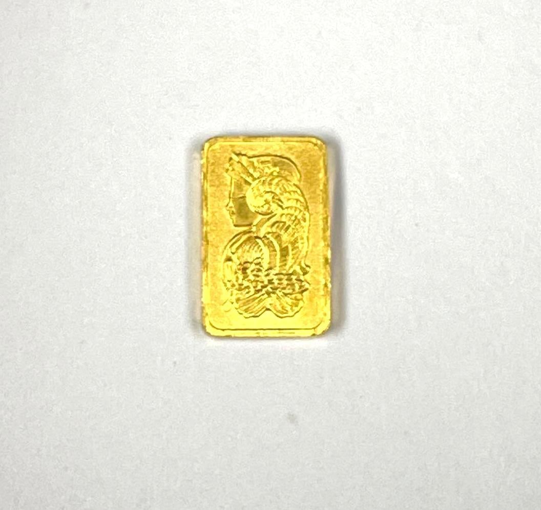 PAMP Suisse Lady Fortuna 1 Gram 999.9 Fine Gold Ingot/ Bar: PAMP Suisse Lady Fortuna 1 Gram 999.9 Fine Gold Ingot/ Bar