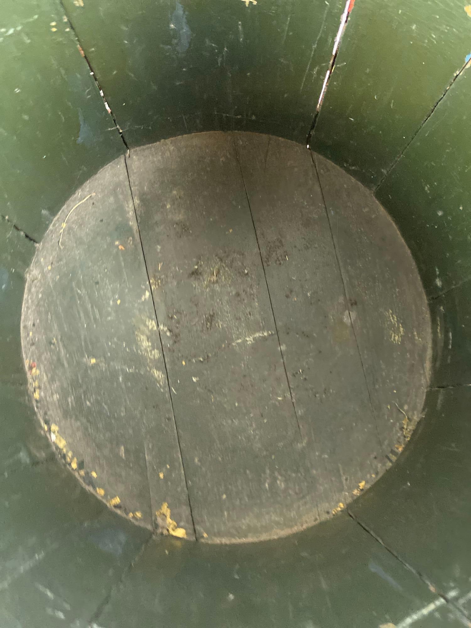 Primitive Red Painted Firkin - 3