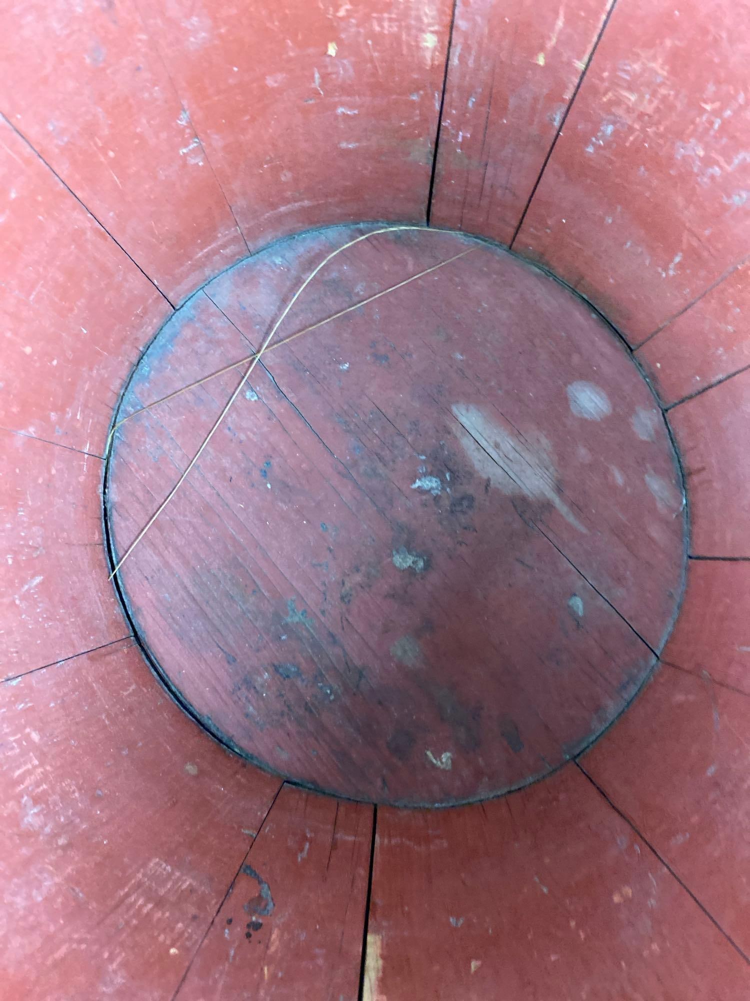 Primitive Red Bucket - 4