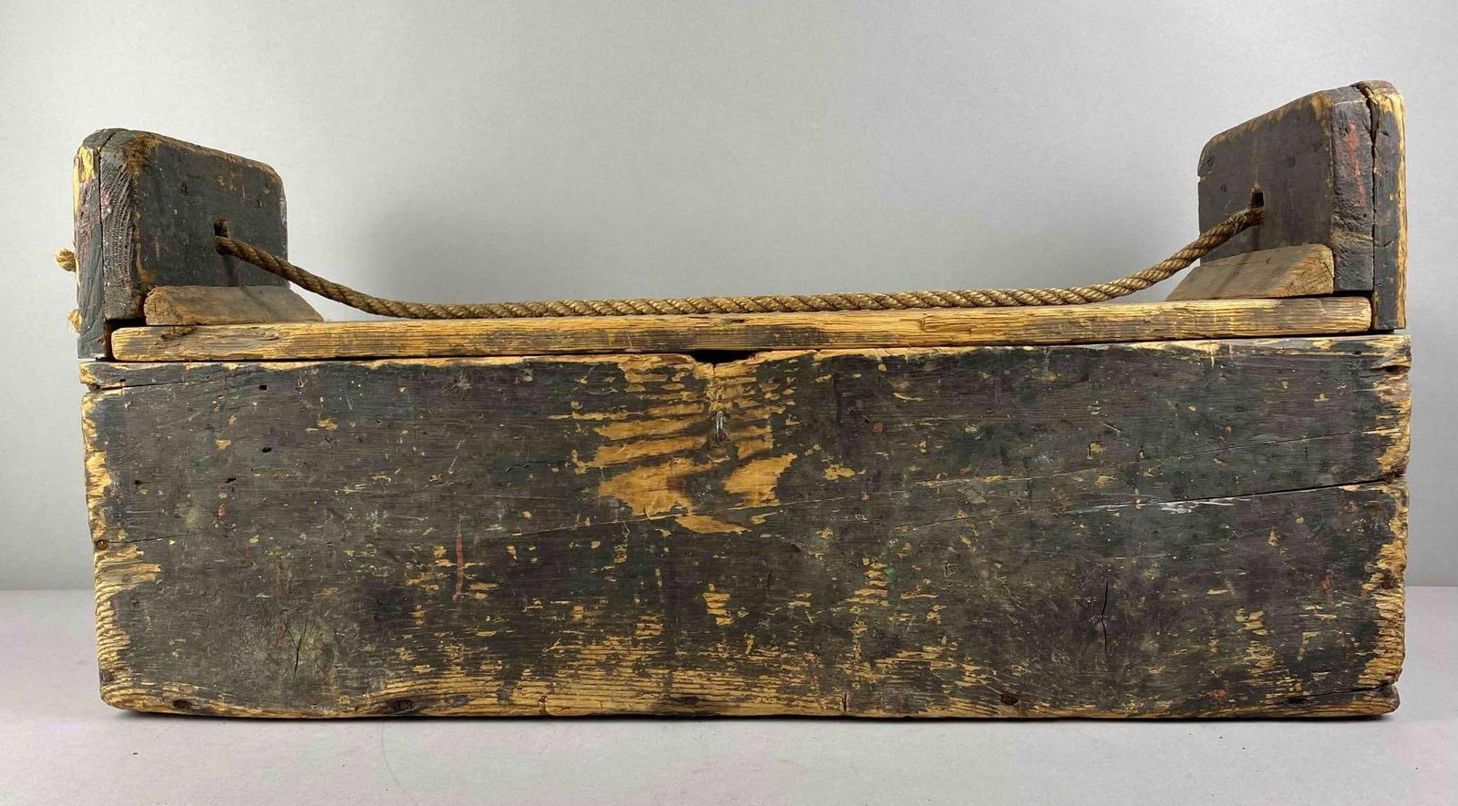 Primitive Slide-Top Tool Caddy: Measure H 14 x W 9 x L 30 inches