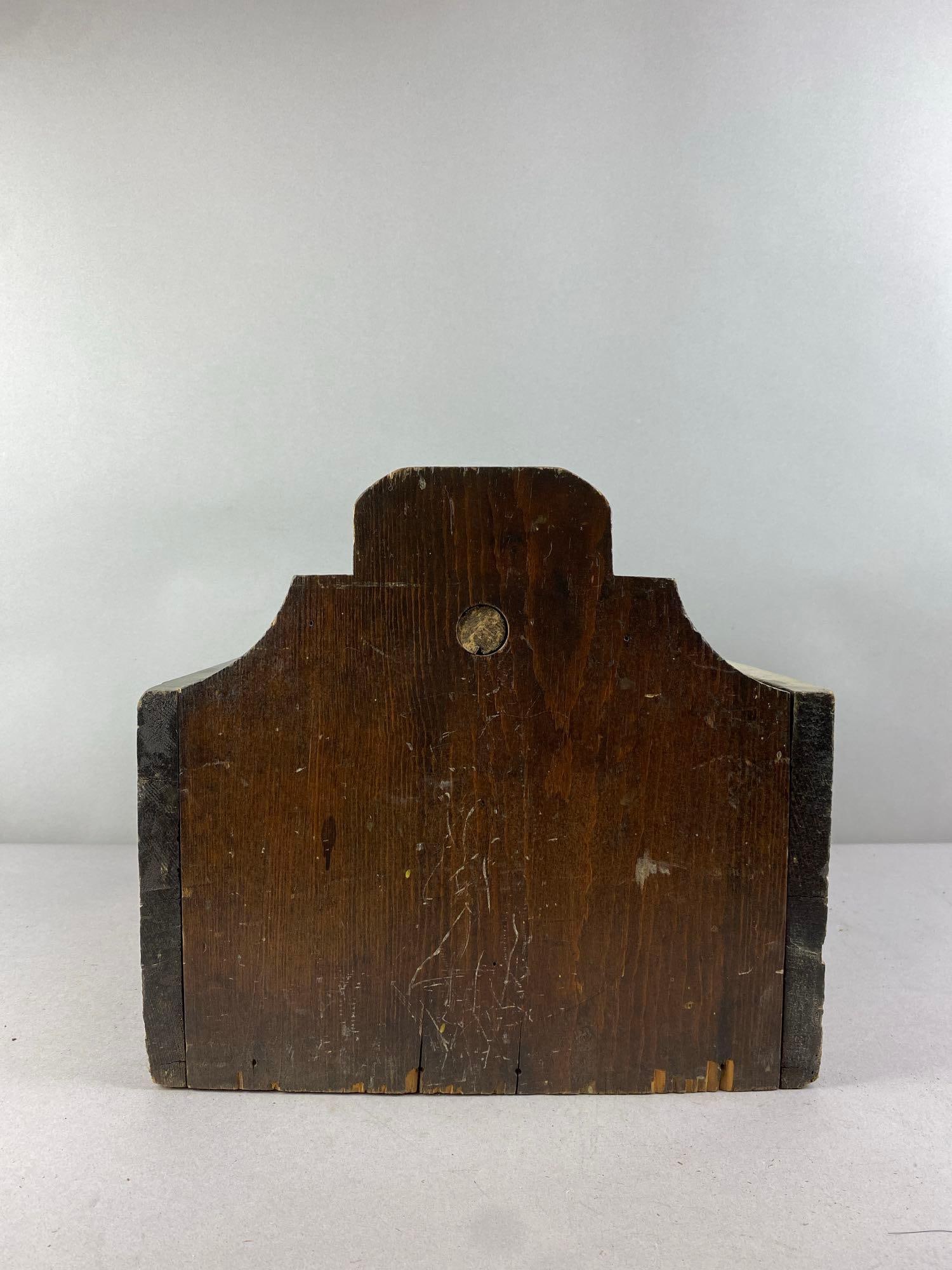 Antique Wood Tool Caddy - 2