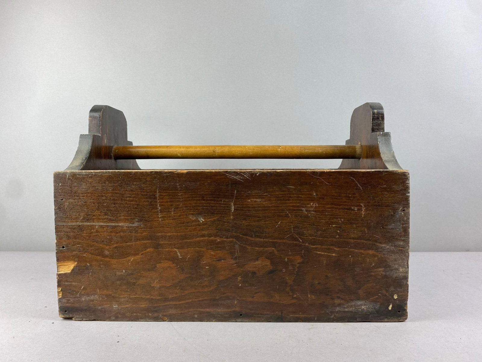 Antique Wood Tool Caddy - 3