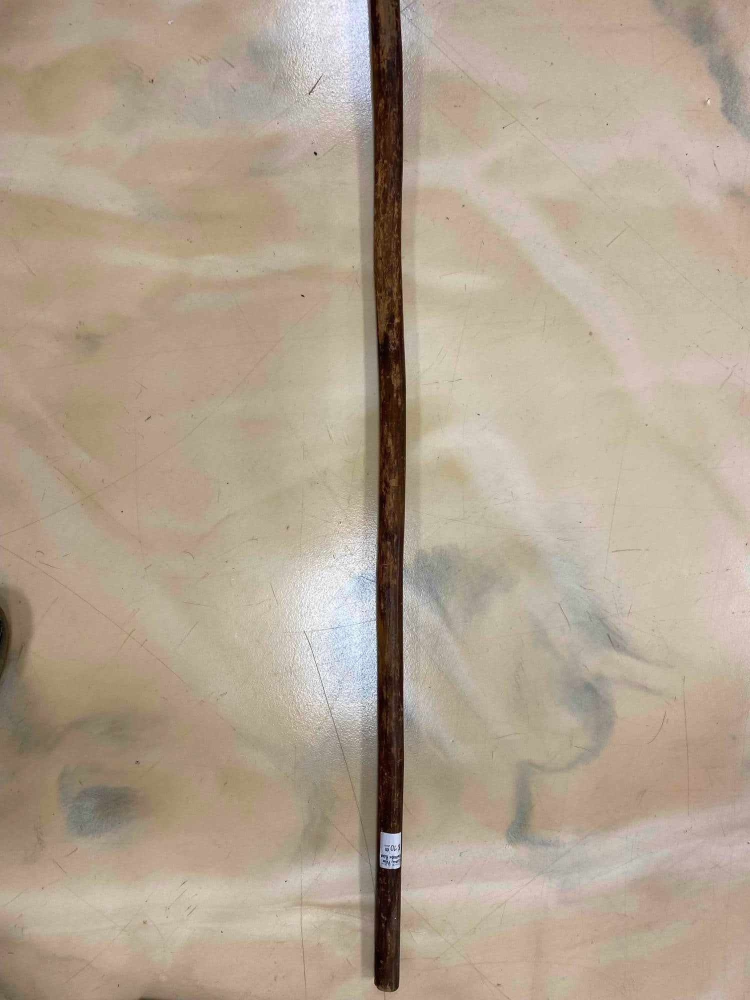 Primitive Wood Garden Rake - 3