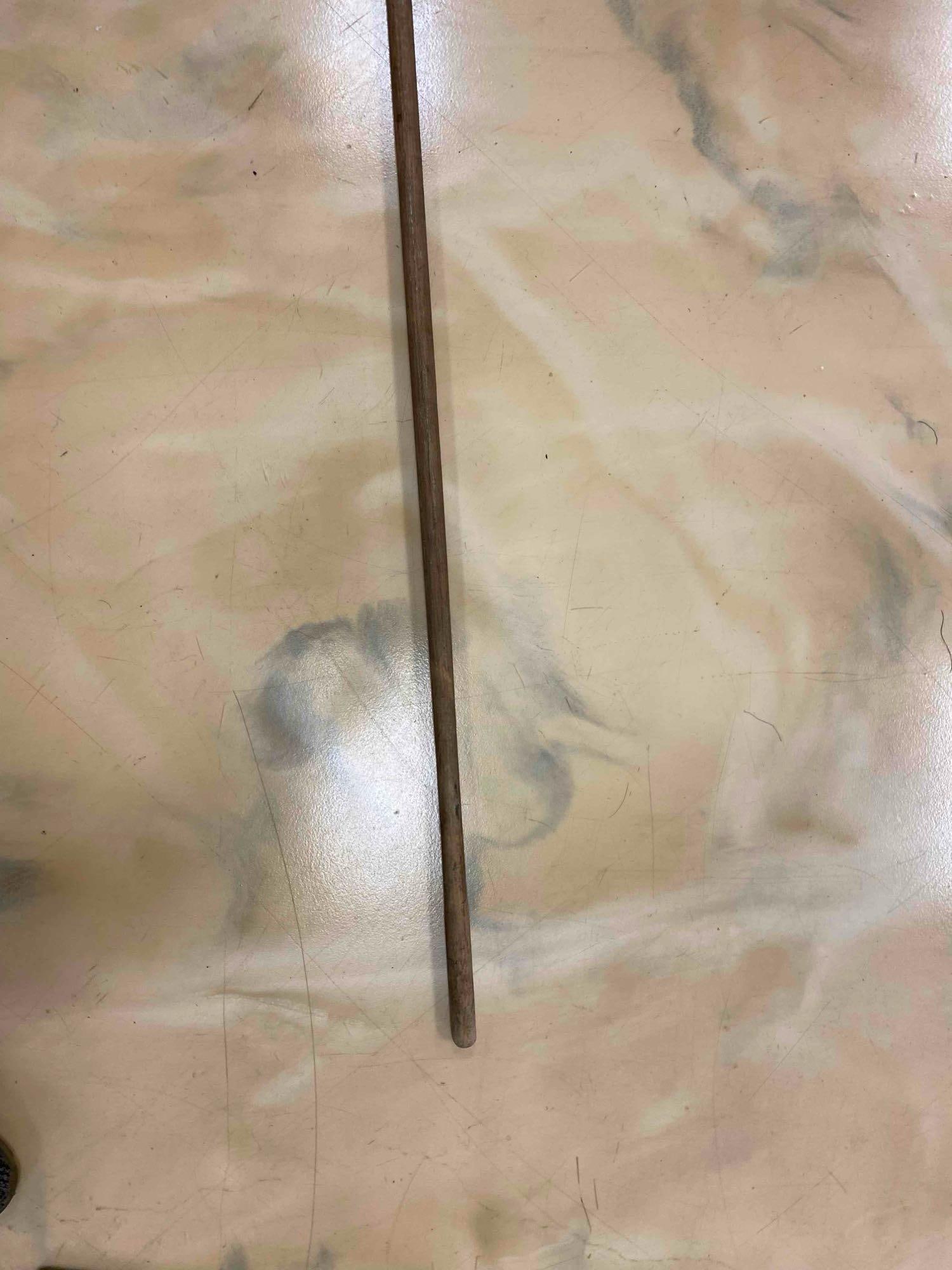 Primitive Wood Garden Rake - 3
