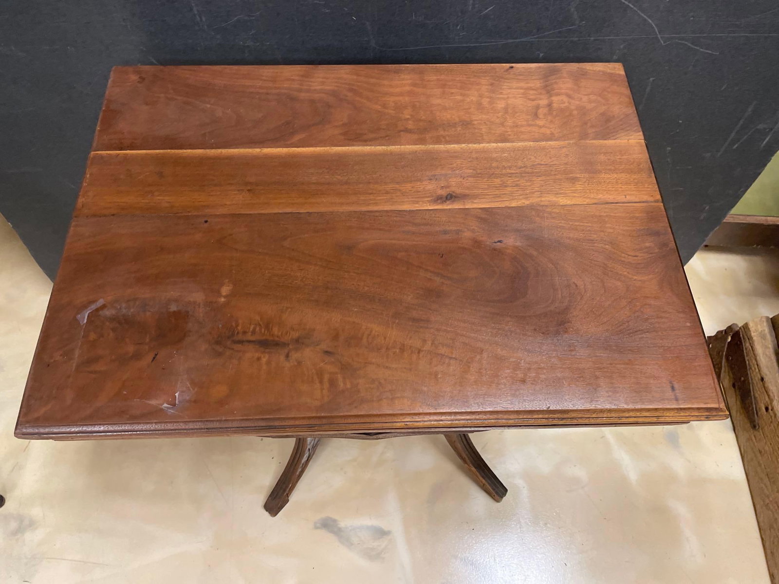 Antique Walnut Parlor Table - 2