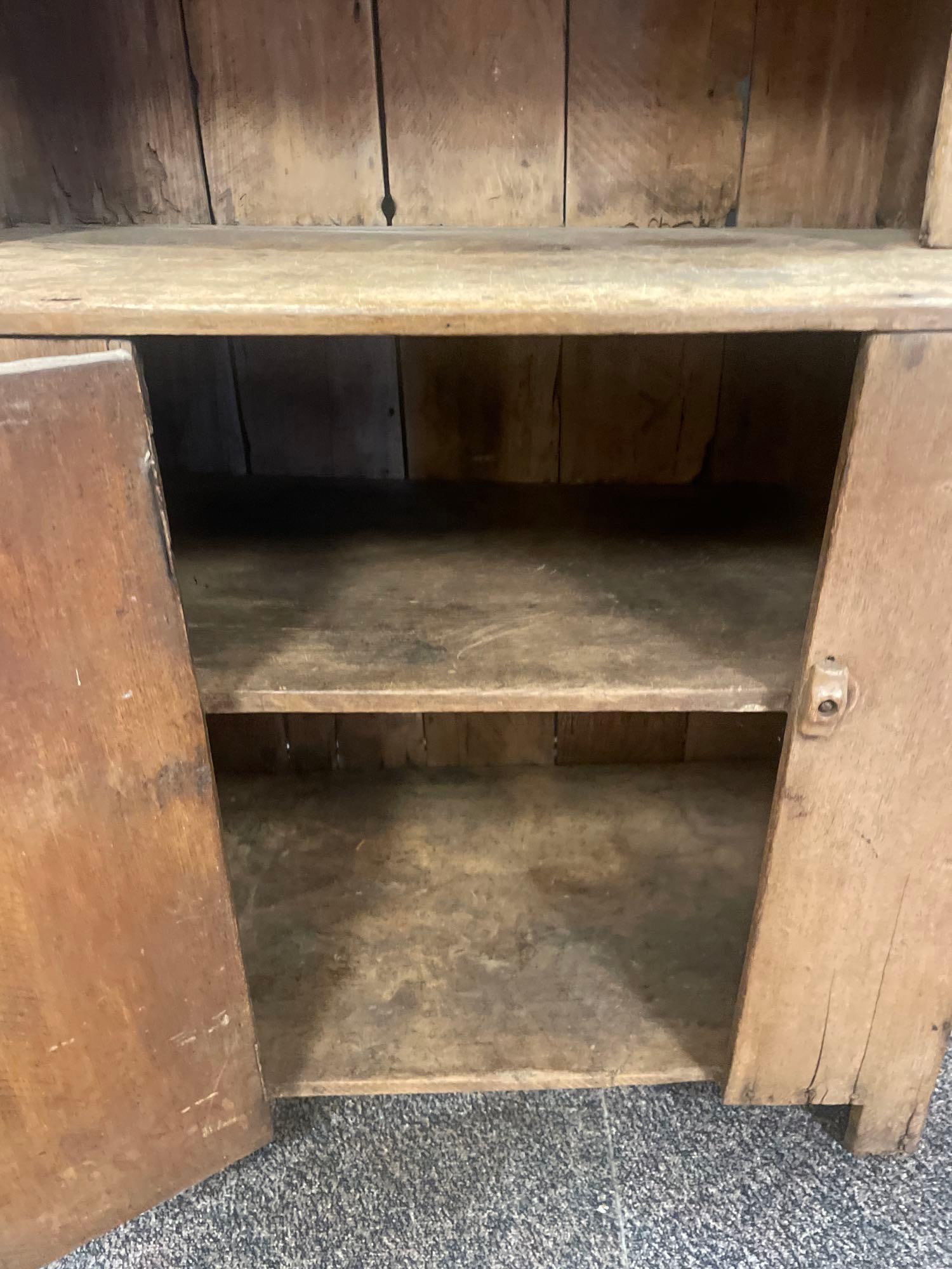 Primitive Open Top Stepback Cupboard - 3