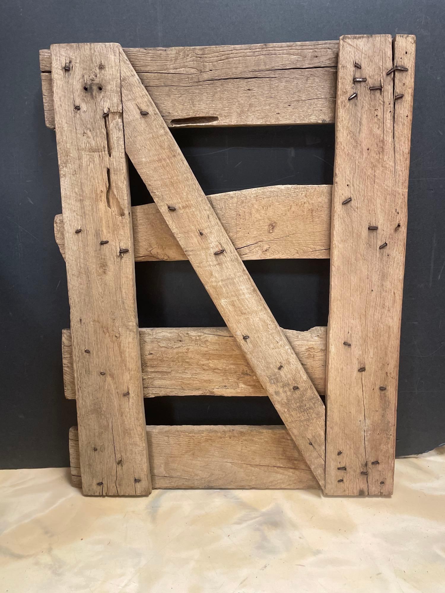 Primitive Wood Farm/Barn Gate - 2