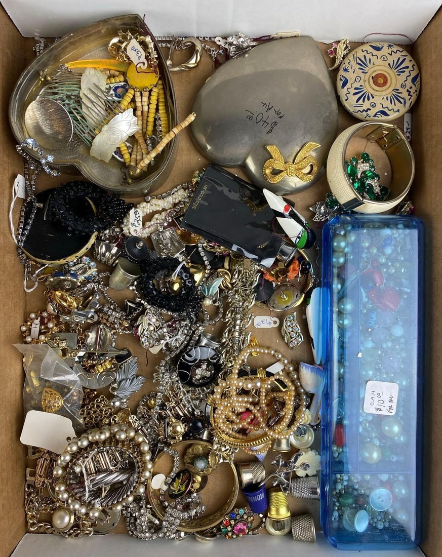 Group of 50+ Costume Jewelry and More (1 of 3)