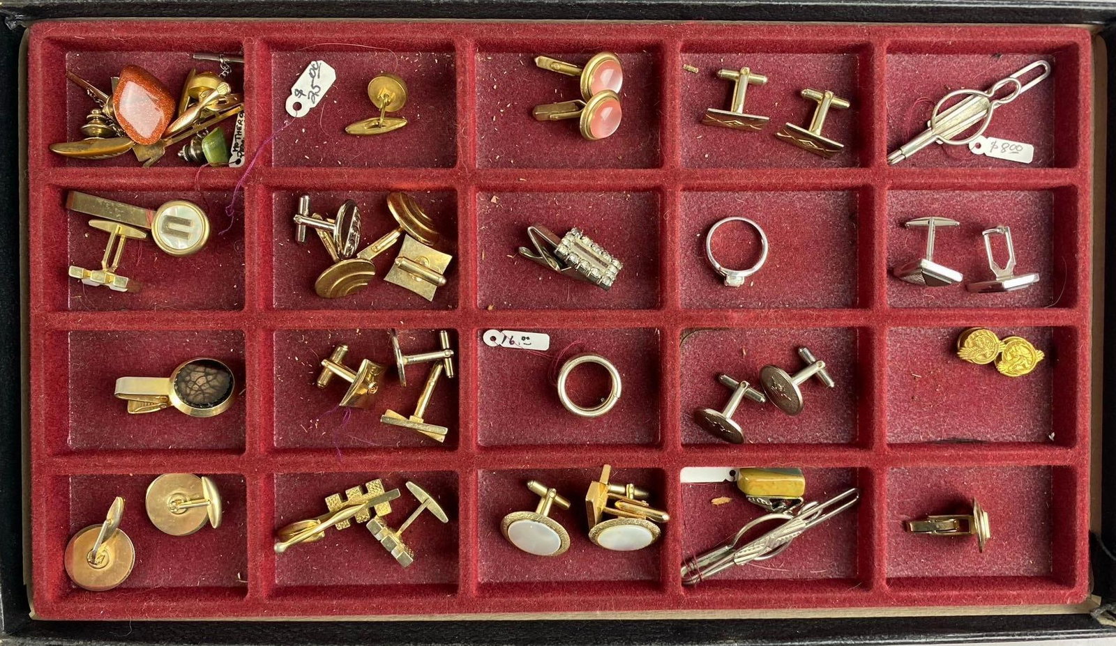 Group of Assorted Costume Jewelry Cufflinks and more (1 of 3)