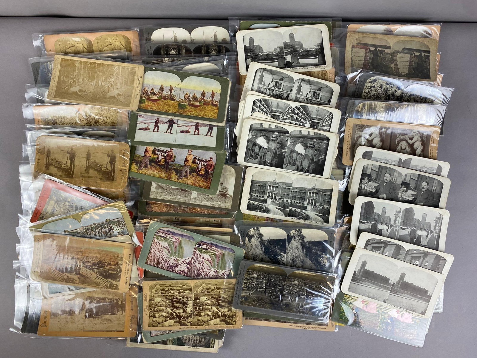 Group of 150+ Keystone Publishing Co. Tour of The World Stereoviews (1 of 4)
