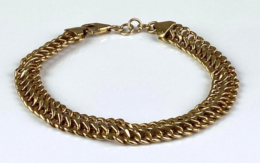Milor Italian 18K Yellow Gold Bracelet (1 of 3)