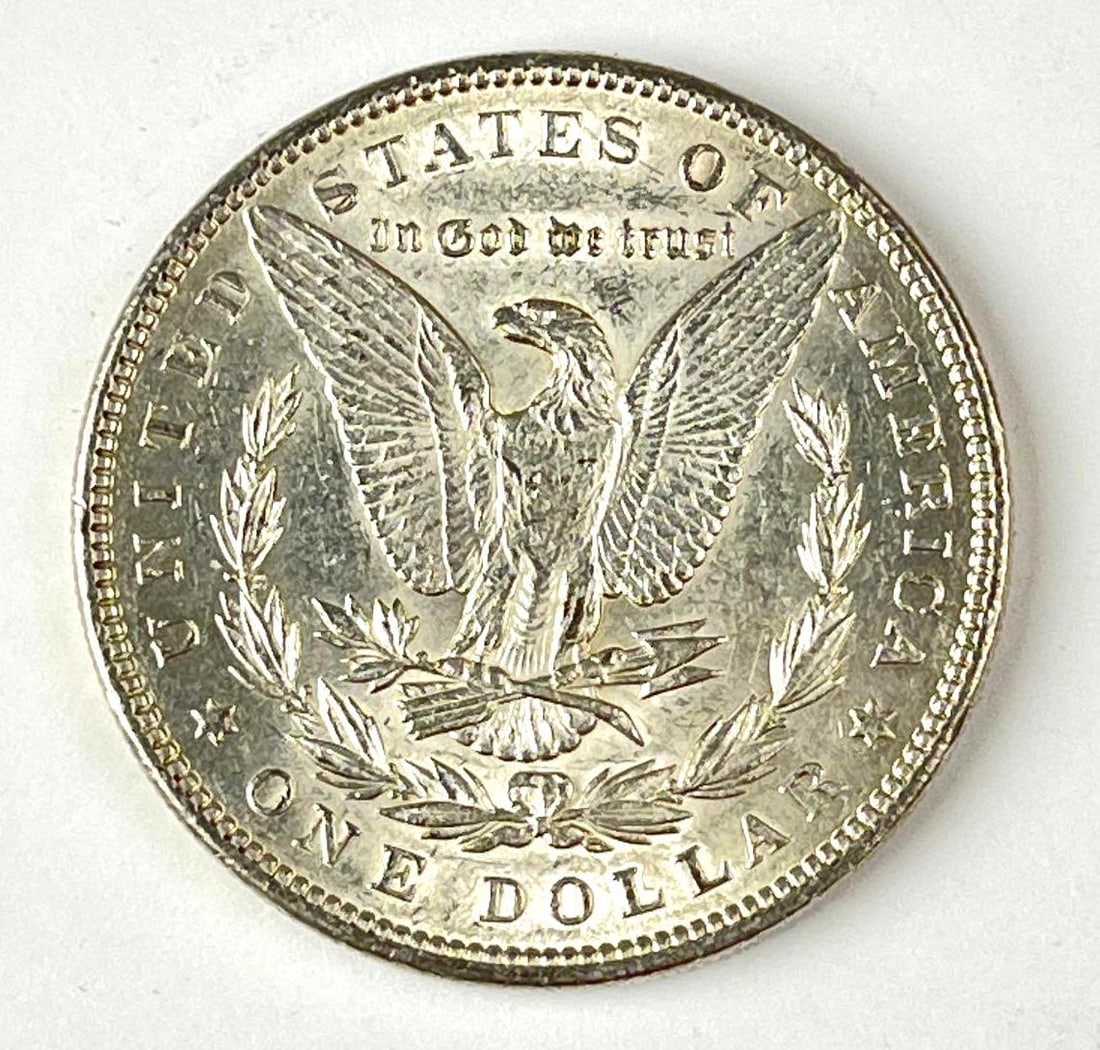 1898 US Morgan Silver Dollar - 2